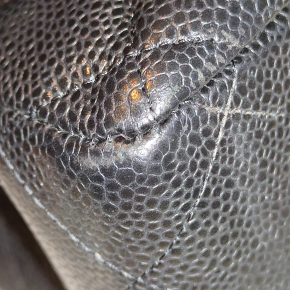 Chanel caviar jumbo double flap - Picture 16 of 17